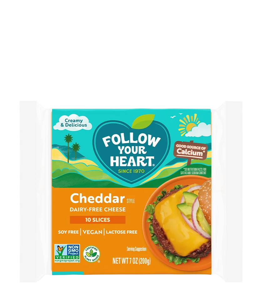 Follow Your Heart® Vegan Cheddar-Style Slices